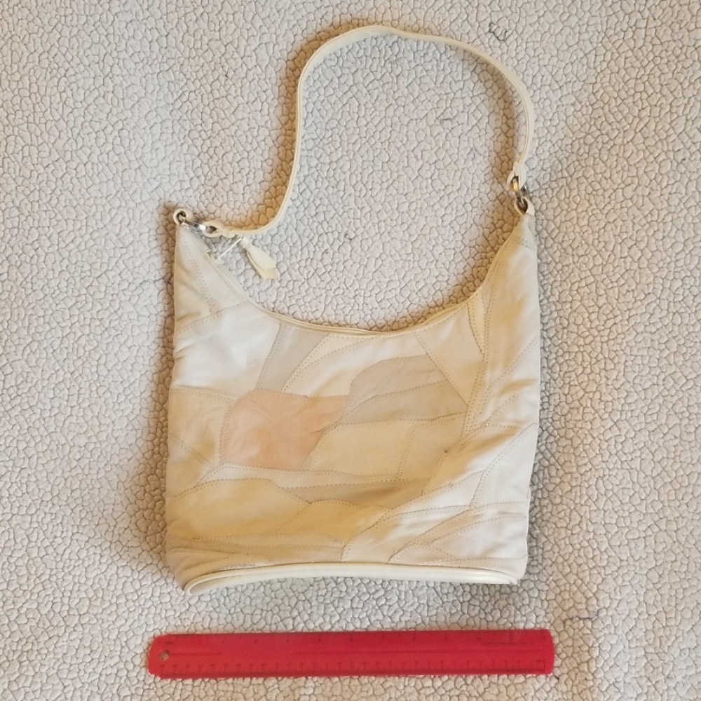 GUC cream and neutral tones Leather Handbag